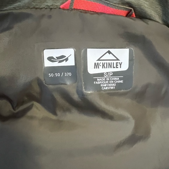 McKinley Gosford Puffer Vest Womens Size Small Outdoor Down Olive Green Zip. - Picture 5 of 8